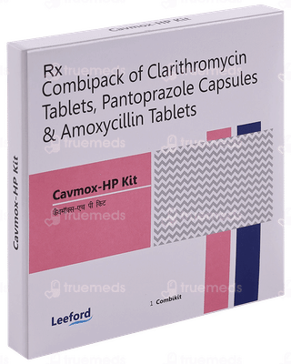 Cavmox Hp Kit 4 Tablet And 2 Capsule